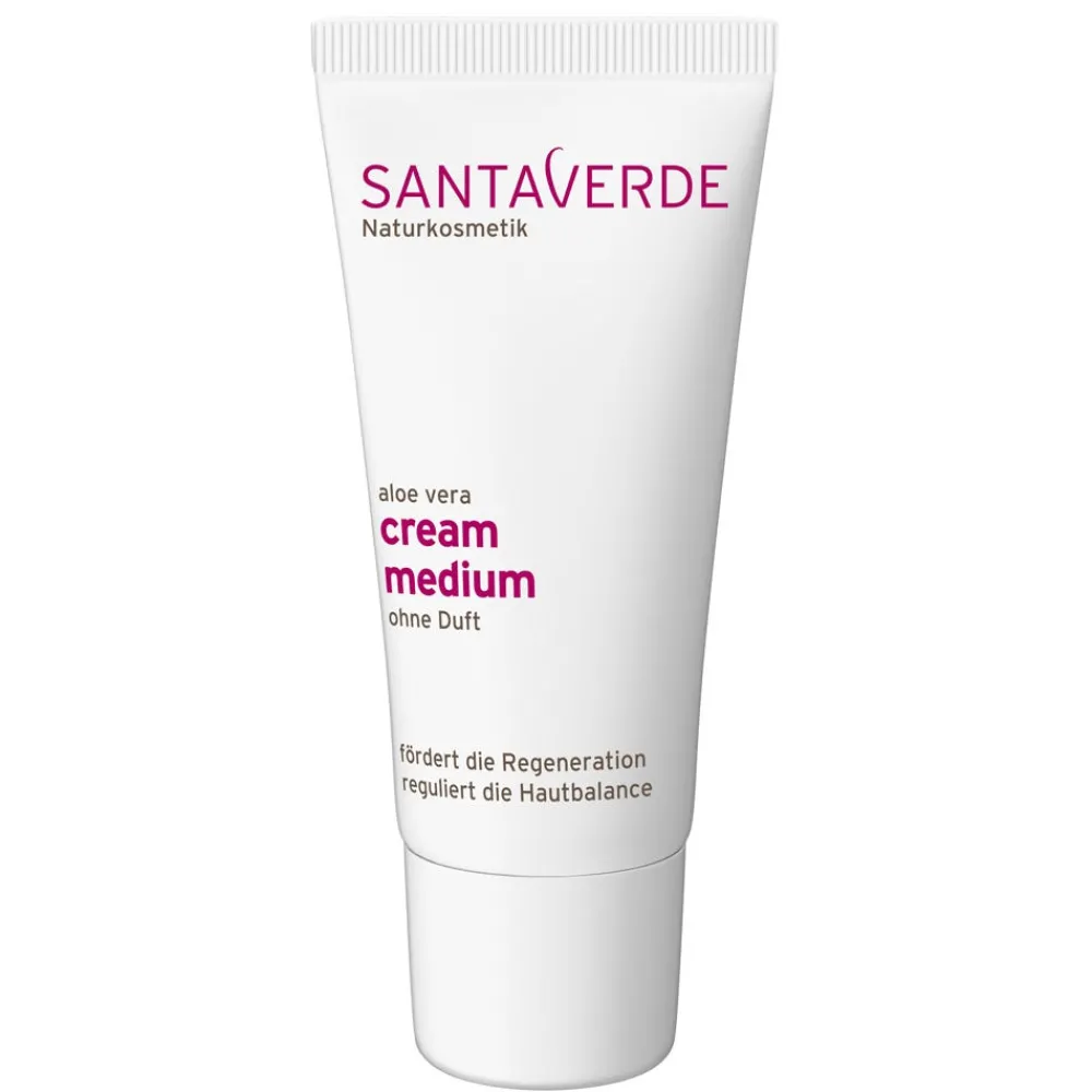 Cream Medium ohne Duft 30 ml-Santaverde Discount