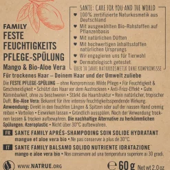 SANTE Hagel Nature| Conditioner^Family Feste Feuchtigkeitspflege-Spülung 60 g