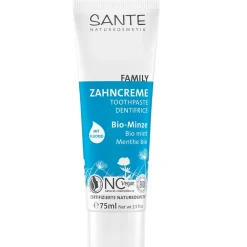 Family Zahncreme Bio-Minze mit Fluorid 75 ml-SANTE Best