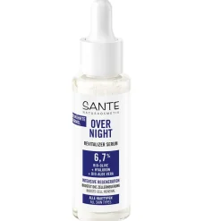 SANTE Hagel Nature|Gesicht|Overnigt-Revitalizer Serum Bio-Olive 30 ml