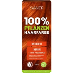 SANTE Hagel Nature|Haarfarbe|Pflanzenhaarfarbe - naturrot 100 g