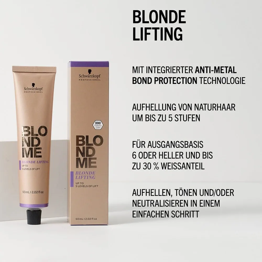 Schwarzkopf Professional Tönung|Haarfarbe^Schwarzkopf Blondme Aufheller Eis 60 ml