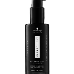 Schwarzkopf Professional Reisegrößen| Haaröle|Schwarzkopf Fibre Clinix Bondfinity Rich Cream-to-Oil 100 ml