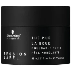 Schwarzkopf Professional Pomade & Wachs|Schwarzkopf Session Label The Mud Moldable Putty 65 ml