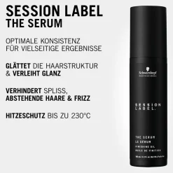 Schwarzkopf Professional Haaröle|Schwarzkopf Session Label The Serum Finishing Oil 100 ml
