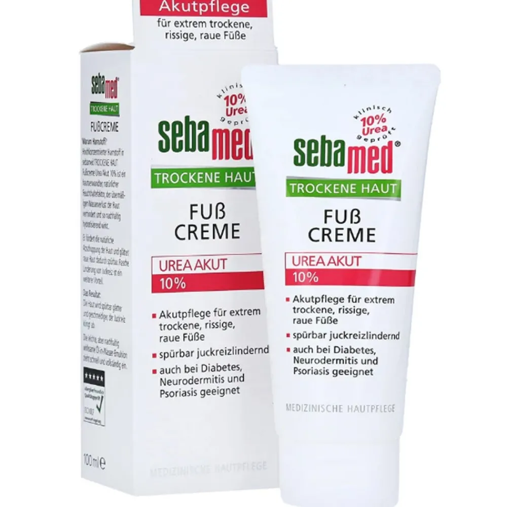 sebamed Hand & Fuß|Hautpflege^Fuss-Creme Urea Akut 10% 100 ml