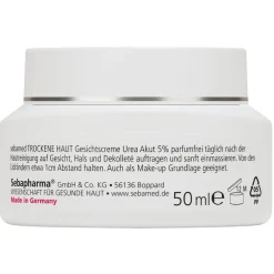 sebamed Gesicht|Gesichtscreme trockene Haut Parfumfrei Urea Akut 5 % 50 ml