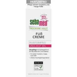 sebamed Hand & Fuß|Hautpflege|Urea Fußcreme 10% parfümefrei 100 ml