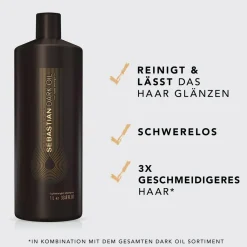 Dark Oil Shampoo 1000 ml-Sebastian Hot