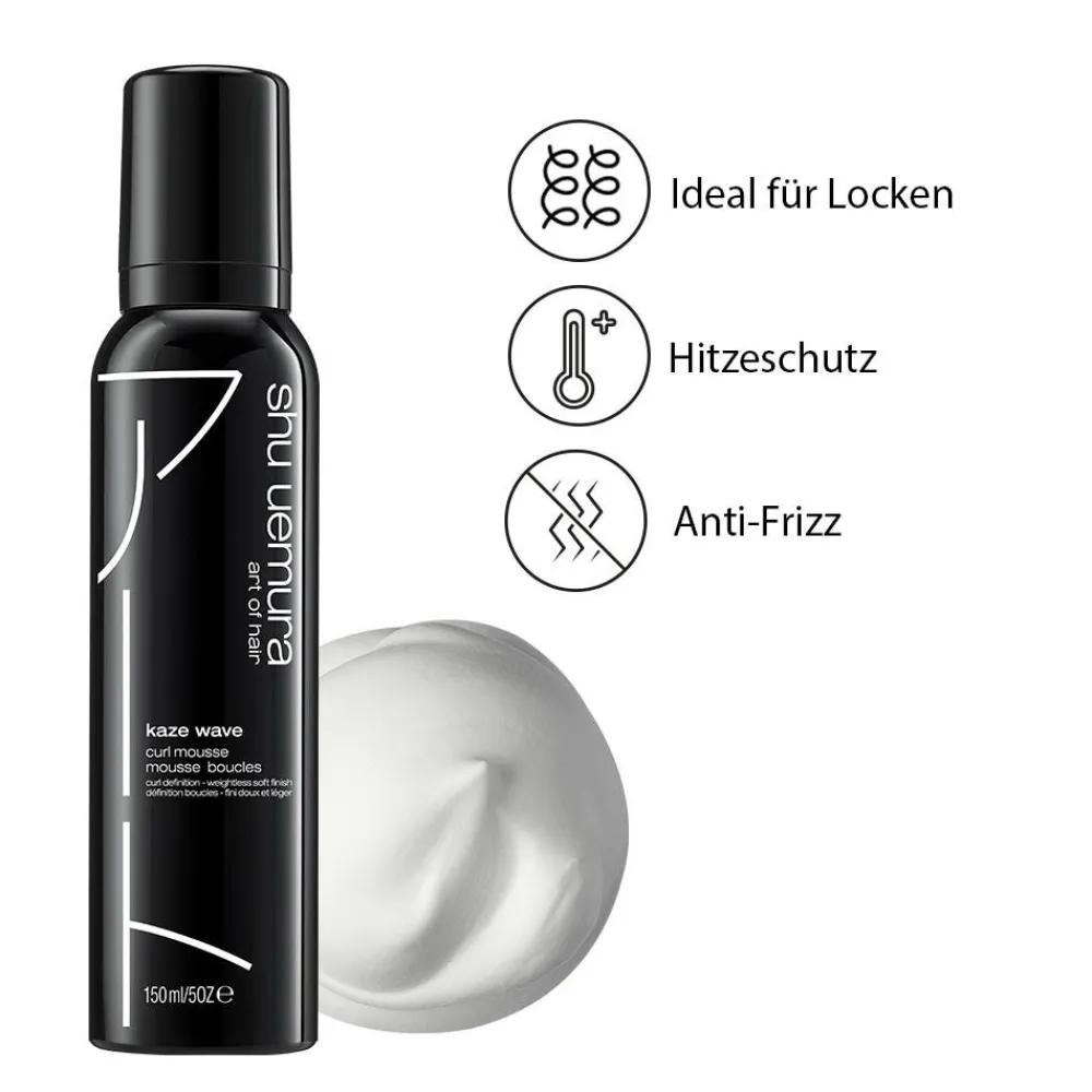 SHU UEMURA Haarschaum|Kaze Wave 150 ml