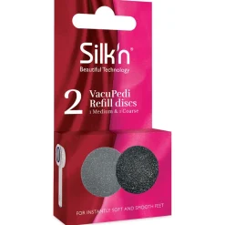 Silk'n Hand & Fuß^VacuPedi Schleifscheiber 2er Medium & Grob
