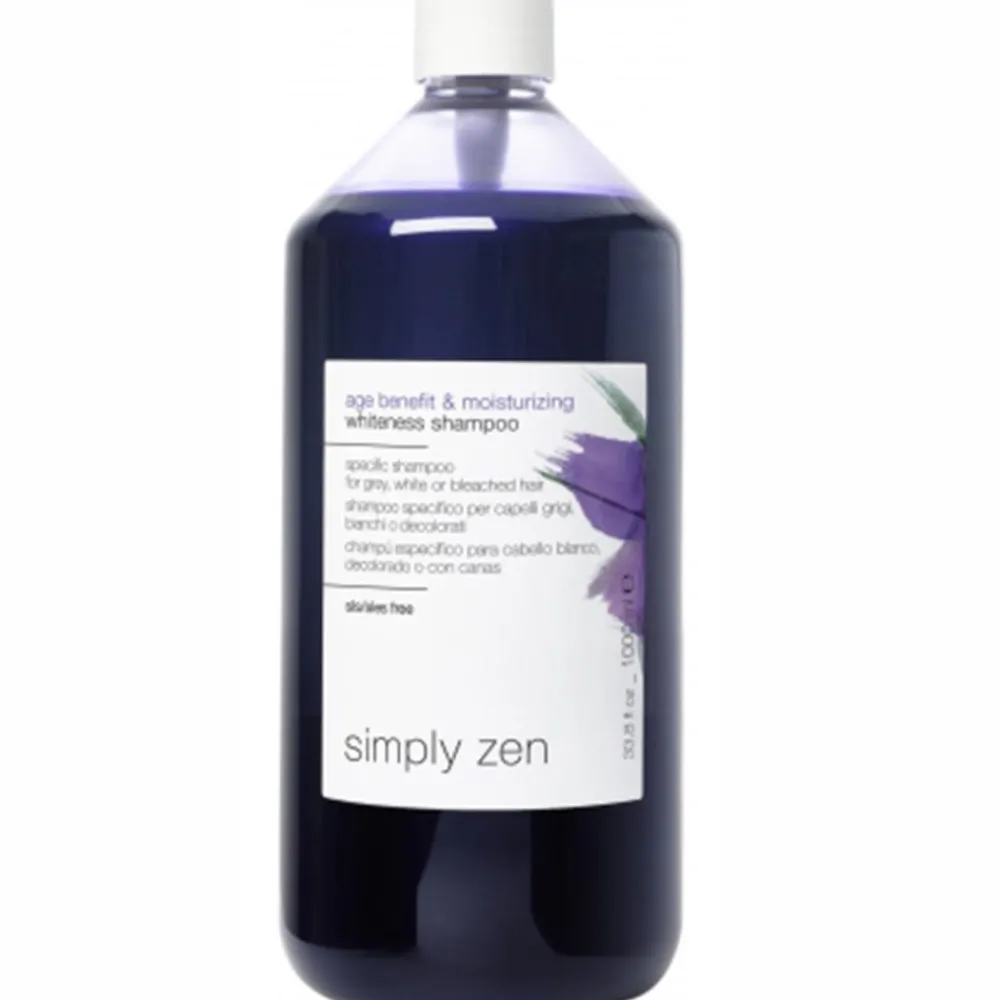 Simply Zen Shampoo^Age Benefit & Moisturizing Whiteness Shampoo 1000 ml