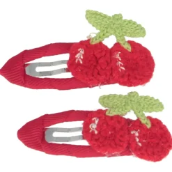 Haarclip Kirsche rot 2 Stück-Solida Clearance