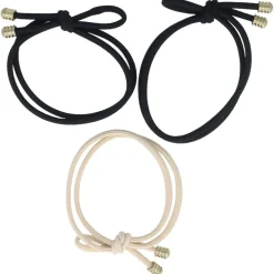 Haargummi mit Schleife mehrfarbig 3 Stück-Solida Outlet