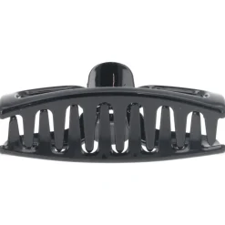 Solida Haarschmuck|Haarklammer 9,5 cm schwarz shiny