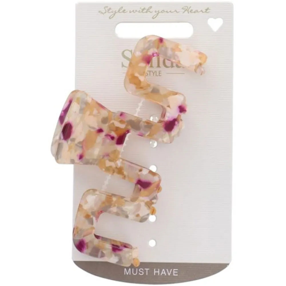 Solida Haarschmuck^Haarklammer Acryl