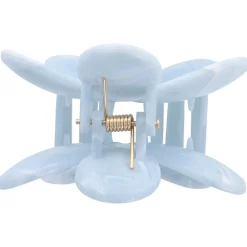 Solida Haarschmuck^Haarklammer Blume blau