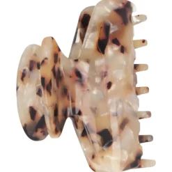 Solida Haarschmuck|Haarklammer braun gemustert 7 cm