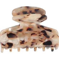 Solida Haarschmuck|Haarklammer braun gemustert 7 cm