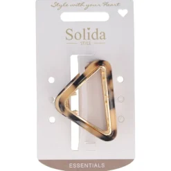 Haarklammer Dreieck gold-Solida Clearance