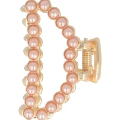 Solida Haarschmuck^Haarklammer gold Perlen
