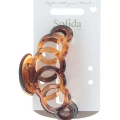 Solida Haarschmuck^Haarklammer havanna