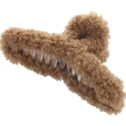 Haarklammer Loop Form Teddy braun-Solida Best