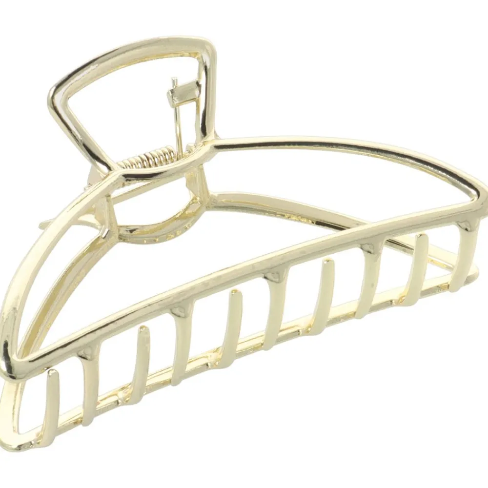 Solida Haarschmuck^Haarklammer Metall Groß Gold