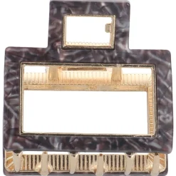 Solida Haarschmuck|Haarklammer rechteckig bordeaux