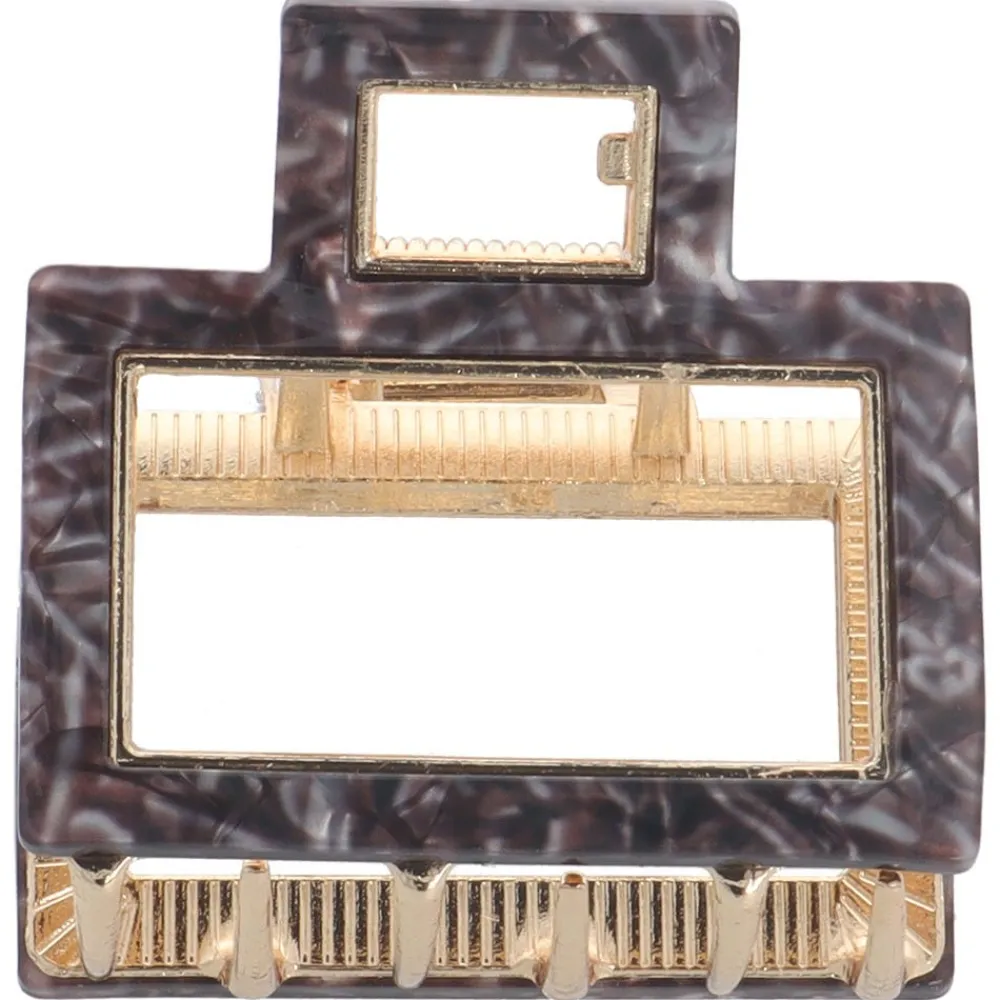 Solida Haarschmuck|Haarklammer rechteckig bordeaux