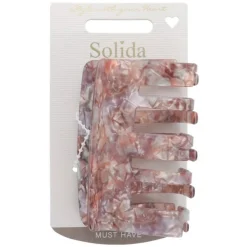 Haarklammer rosa-Solida Discount
