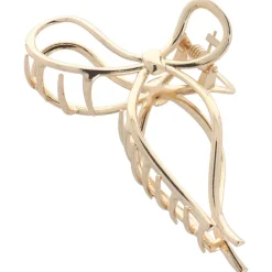 Solida Haarschmuck^Haarklammer Schleife gold