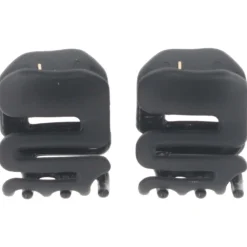Solida Haarschmuck|Haarklammer schwarz super flexible klein