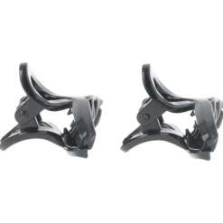 Solida Haarschmuck|Haarklammer schwarz shiny 2 Stück