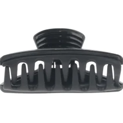 Solida Haarschmuck|Haarklammer schwarz medio shiny