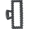 Solida Haarschmuck^Haarklammer schwarz Strass