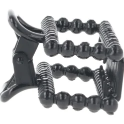 Solida Haarschmuck^Haarklammer schwarz Strass