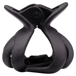 Solida Haarschmuck|Haarklammern matt schwarz 2 Stück