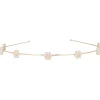 Solida Haarschmuck^Haarreif gold Blumenapplikation