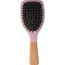 Mini Paddle Brush Rosa Spitze Print-Solida Sale