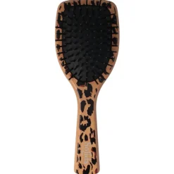 Solida Bürste^Mini Paddle Brush Leopard Print