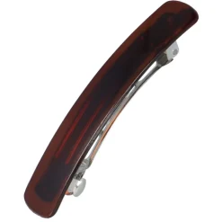 Solida Haarschmuck|Patentspange havanna shiny