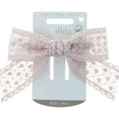 Solida Haarschmuck|Patentspange Schleife rosa 1Stk.