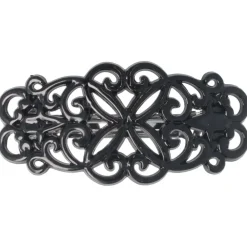 Patentspange schwarz shiny Ornamente-Solida Hot