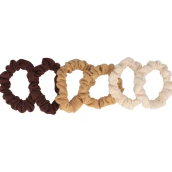 Scrunchie braun 6 Stück-Solida New