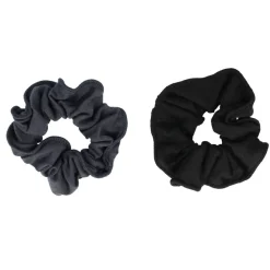 Scrunchie grau/schwarz 2 Stück-Solida Discount