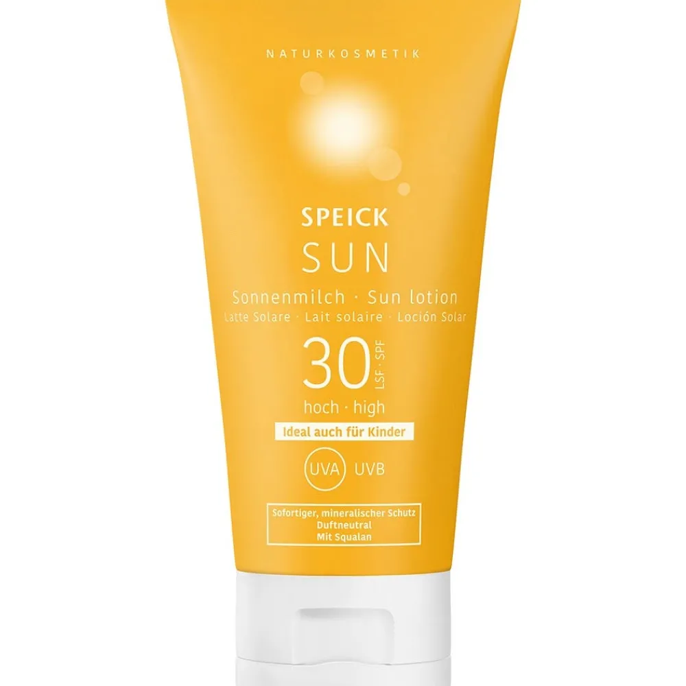 SPEICK Naturkosmetik Uv-Schutz & Pflege|Hagel Nature^SPEICK SUN Sonnenmilch LSF 30 150 ml