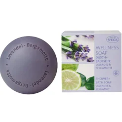 SPEICK Naturkosmetik Hagel Nature|Hand & Fuß^SPEICK Wellness Soap BDIH Lavendel + Bergamotte 200 g