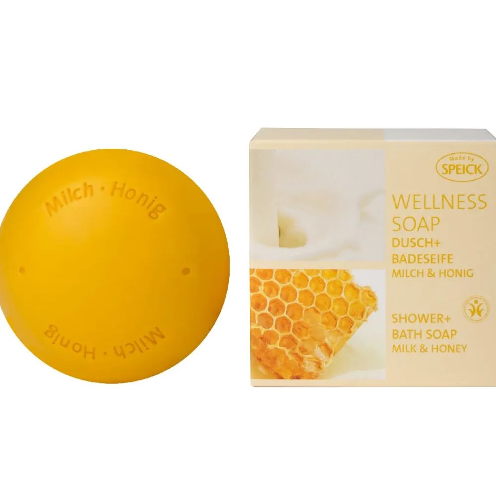 SPEICK Naturkosmetik Hagel Nature|Hand & Fuß^SPEICK Wellness Soap BDIH Milch + Honig 200 g