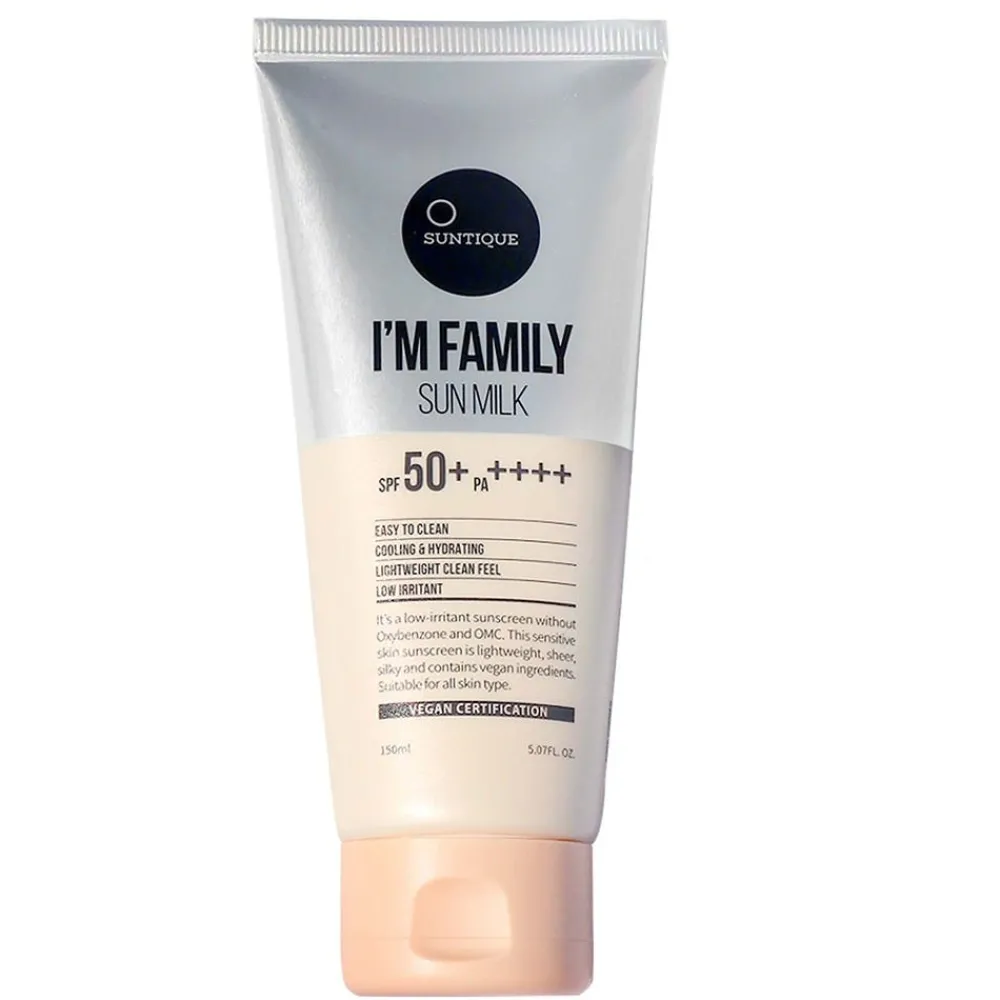 SUNTIQUE Gesicht|I'm Family Sun Milk 150 ml